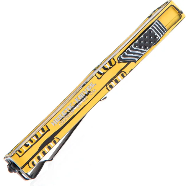 Heretic Knives Colossus D/E Cel Shadding Yellow CF