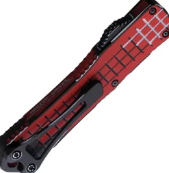 Heretic Knives Manticore S S/E Cel Shading Red Grenade Grip