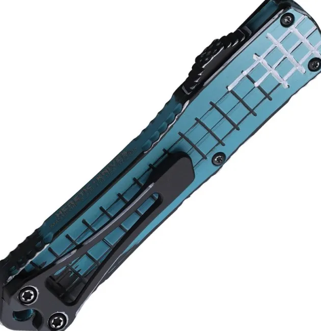 Heretic Knives Manticore S T/E Cel Shading Turquoise Grenade Grip