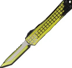 Heretic Knives Manticore S T/E Cel Shading Yellow Grenade Grip