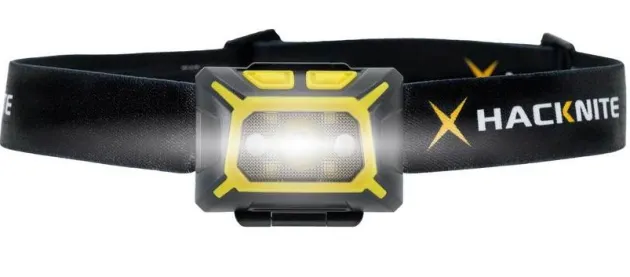 HHL2010 - HACKNITE Candela 350h frontale 350lm Rechargeable et 3xAAA