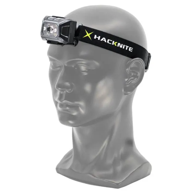 HHL4010 - HACKNITE Luciola 350h frontale 350lm Rechageable ou 3xAAA