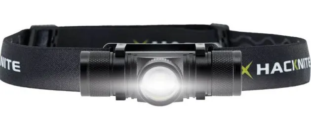 HHL3000 - HACKNITE Photoris 500R Frontale Rechargeable 500lm 18650 3350mAh