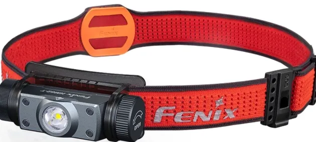 HM62T B - FENIX Frontale légère en magnésium de Trail - 1200lm Rechargeable 18650 3400mAh