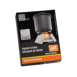 HO410300 - ESBIT Réchaud de poche avec recharge 20 x 4 g