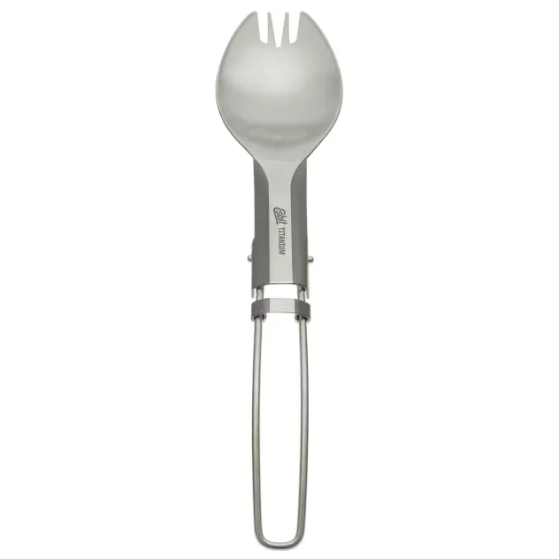 HO410815 - ESBIT Spork pliante titane