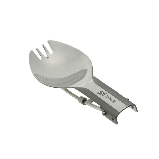 HO410815 - ESBIT Spork pliante titane