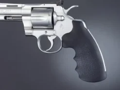 46000 - Hogue Colt Python Rubber Monogrip Black