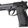 92010 - Hogue Plaquettes pour Beretta 92/96 series Rubber Grip Panels Black