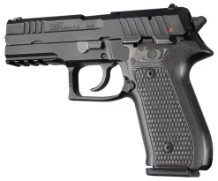 92127 - Hogue PLAQUETTES Rex Zero 1 Piranha G10 G-Mascus Black/Grey