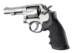 10000 - Hogue S&W K/L Frame Square Butt Rubber Monogrip Black