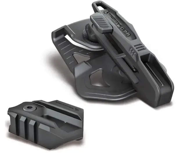 800867 - HOLSTER A RETENTION ACTIVE GAUCHE RECOVER G7A - NOIR