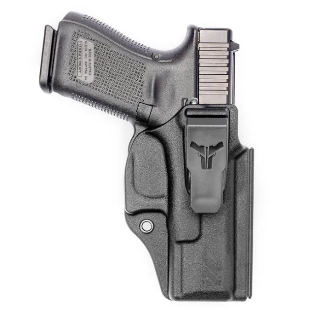 HOLX0090KLPG19G5AKBLKRH - Klipt IWB Holster Droitier - Glock - 19/44/45 (Gen 3-6) & 23/32 (Gen 3-4)