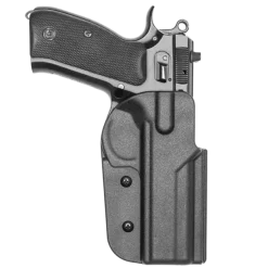 HOLX0008SSP01TLBLKRH - Signature OWB Holster - CZ - 75 SP-01 Tek-lok - Belt Attachment