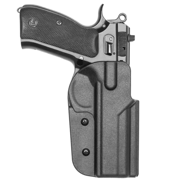 HOLX0008SSP01TLBLKRH - Signature OWB Holster - CZ - 75 SP-01 Tek-lok - Belt Attachment