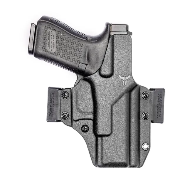 HOLX0107TEGL19G5BLKP1 - Total Eclipse OWB Holster - Glock - 19/44/45 (Gen 3-5) & 23/32 (Gen 3-4)