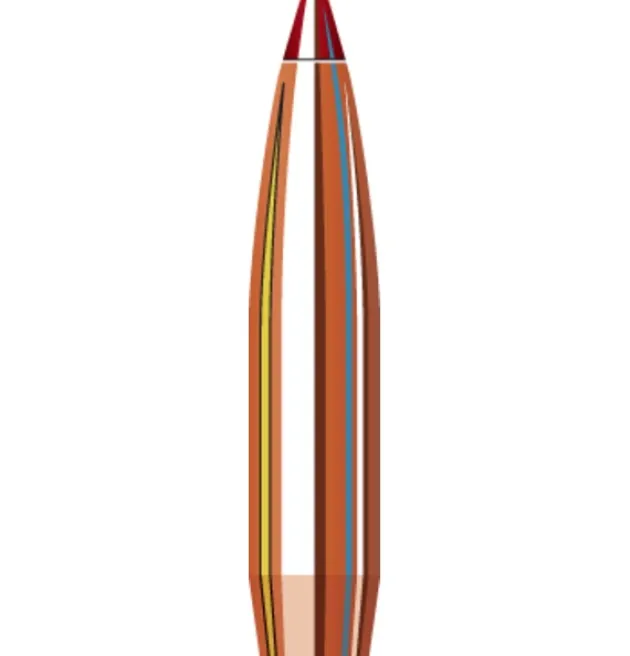 780121 - HORNADY BOITE DE 100 OGIVES 6MM.243 108 GR ELD MATCH
