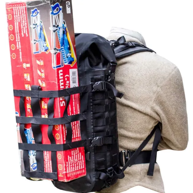 HPAMOLLEDRY40 - HPA Sac à dos étanche MOLLEDRY 40 L noir