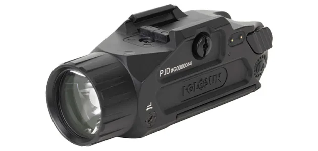 HPIDDUAL - Holosun Lampe pour arme de poing - Holosun Lampe Positive IDentification DUAL - Laser vert + IR & Lampe - Aluminium