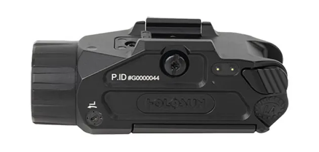 HPIDDUAL - Holosun Lampe pour arme de poing - Holosun Lampe Positive IDentification DUAL - Laser vert + IR & Lampe - Aluminium