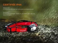 HP12R-TBLK - FENIX HP12R-T Frontale USB-C 1300lm 18650 4000mAh CW + NW + Red Light NOIR