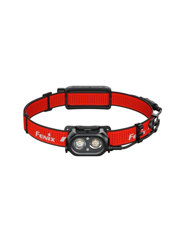 HP12R-TROUGE - FENIX HP12R-T Frontale USB-C 1300lm 18650 4000mAh CW + NW + Red Light ROUGE