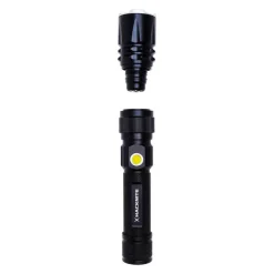 HWL3000 - HACKNITE Pelagia 350r torche / lampe de travail magnétique LED 2 en 1 Rechargeable