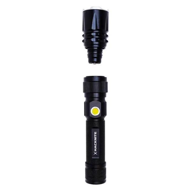 HWL3000 - HACKNITE Pelagia 350r torche / lampe de travail magnétique LED 2 en 1 Rechargeable