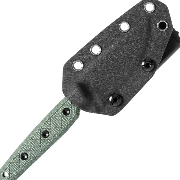 HX Outdoors MAVERICK 14C28N Micarta OD