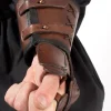 IF-10140551 - LARP EPIC ARMORY Gant de protection en cuir, main gauche NOIR