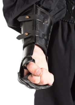 IF-10140251 - LARP EPIC ARMORY Gants de protection en cuir noir, main droite