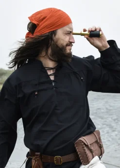 IF-201835 - LARP Longue-Vue Laiton avec Etui Cuir
