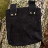 IF-101642 - LARP Sac en cuir fin Noir
