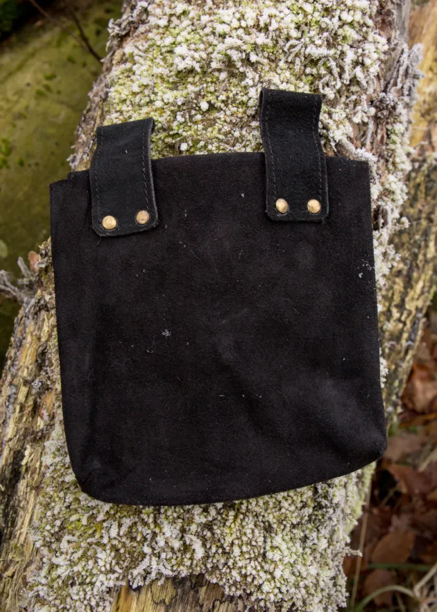 IF-101642 - LARP Sac en cuir fin Noir