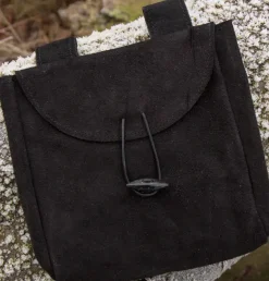 IF-101642 - LARP Sac en cuir fin Noir
