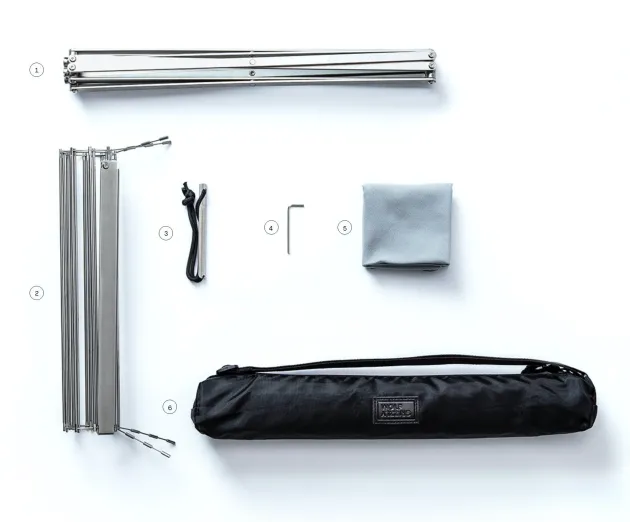IMWGM2 - Wolf'n Grizzly Grill pliant acier inox M2 Edition