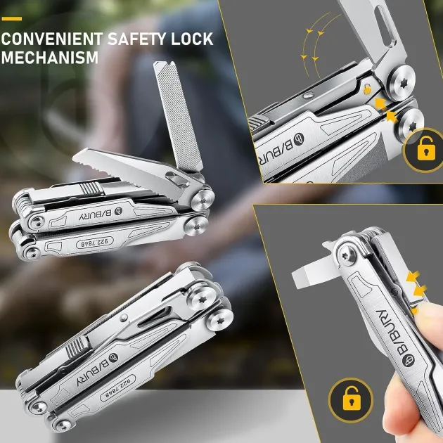19IN1BIB - BIBURY 19 in 1 Multitool Pliers