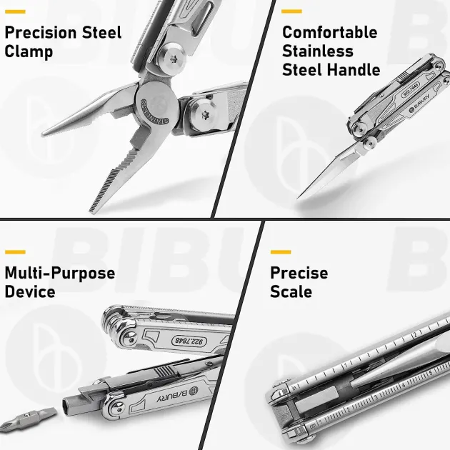 19IN1BIB - BIBURY 19 in 1 Multitool Pliers
