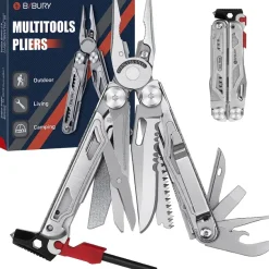 22in1FLINT - BIBURY 22-in-1 Multi Tool with Flint