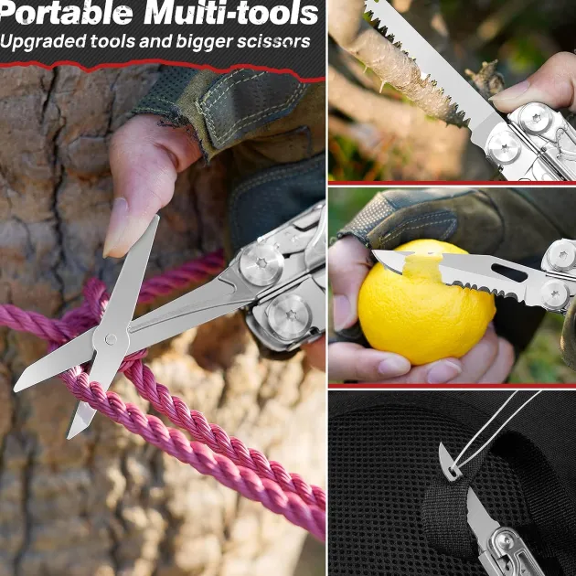 22in1FLINT - BIBURY 22-in-1 Multi Tool with Flint
