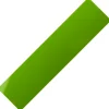 Intercalaire G10 Neon Green 76 x 30 x 0.7