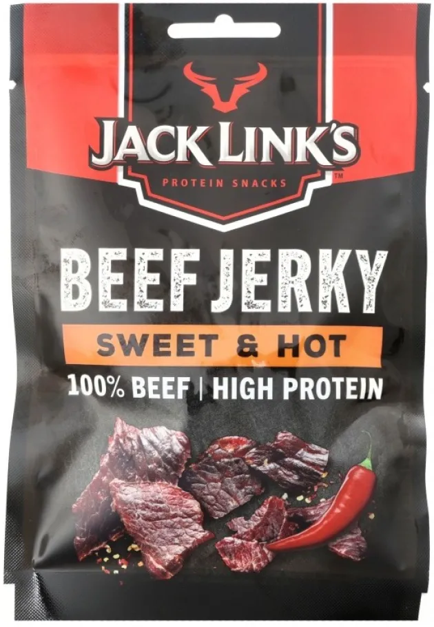 533-014 - JACK LINK'S Dried Beef Sweet & Hot 60 g