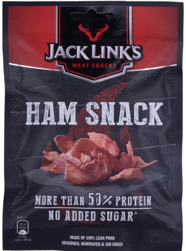 533-012 - JACK LINK'S Ham Snack 25g Porc Séché