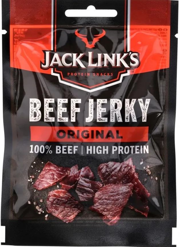 533-000 - JACK LINK'S Jerky Classic Boeuf Séché 25g