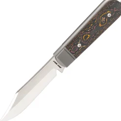 Jack Wolf Knives Backwoods FIXedc Camo Carbon Sunset Orange