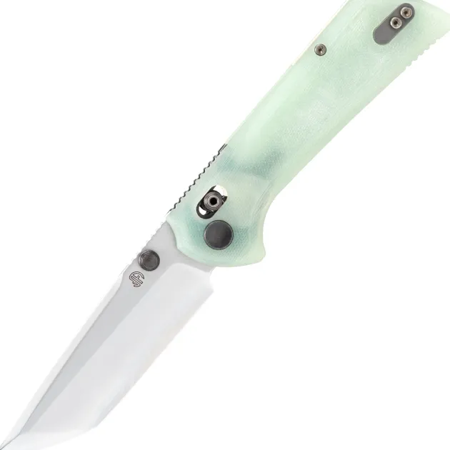 2532-JD - North Mountain Blade Chop Crossbar SLD-Magic San mai Jade G10