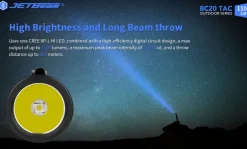 JETBC20TAC - JETBeam BC20 TAC Flashlight 18650