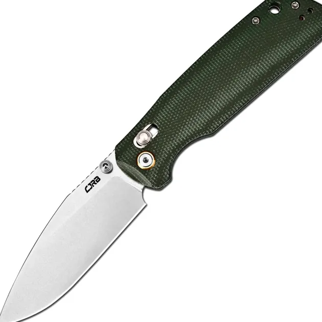 J1954L-MGN - CJRB Mega Maximal Ar-RPM9 Green micarta