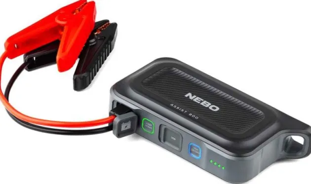 JMP0001G - NEBO Jumpstater Assist 800 + projecteur + 8100 mAh power bank