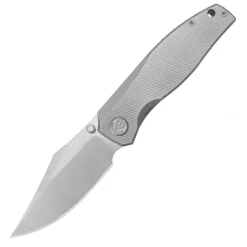 KB Knives Classico Framelock Titanium M390 Belt Satin